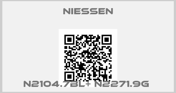 NIESSEN-N2104.7BL+ N2271.9G 