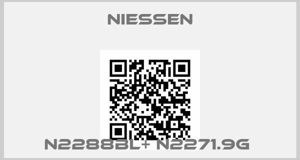 NIESSEN-N2288BL+ N2271.9G 