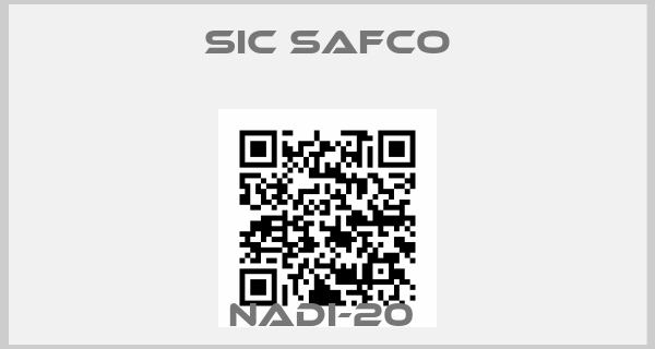 Sic Safco-NADI-20 