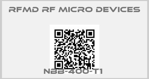 RFMD RF Micro Devices-NBB-400-T1 