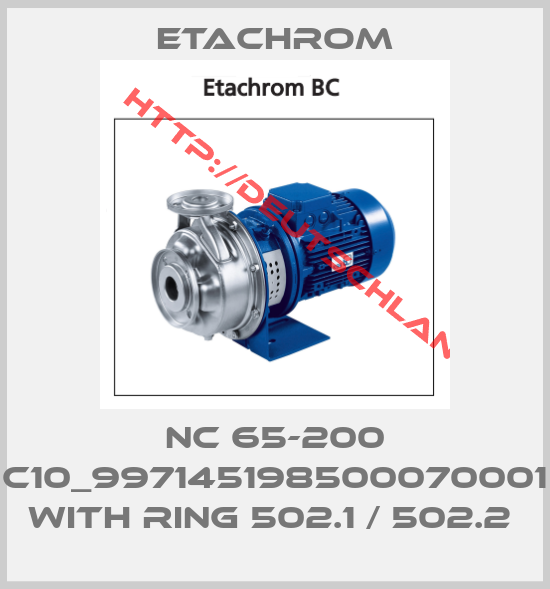 Etachrom-NC 65-200 C10_997145198500070001 WITH RING 502.1 / 502.2 