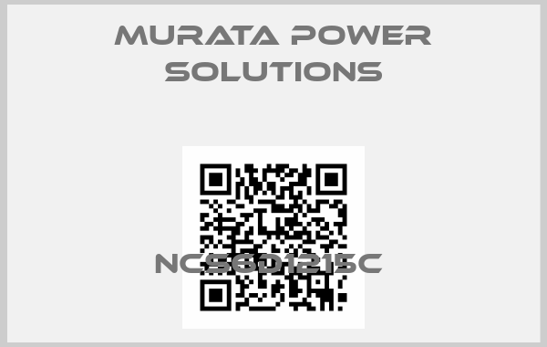 Murata Power Solutions-NCS6D1215C 