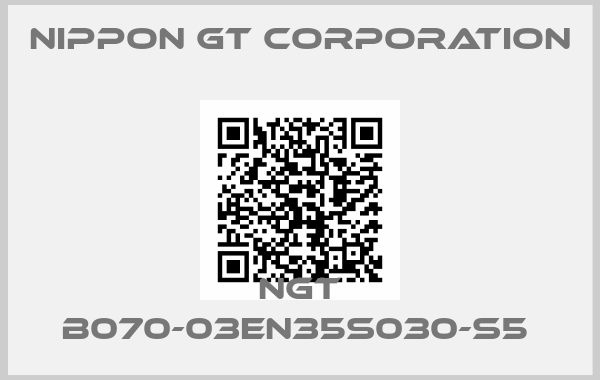 Nippon GT Corporation-NGT B070-03EN35S030-S5 