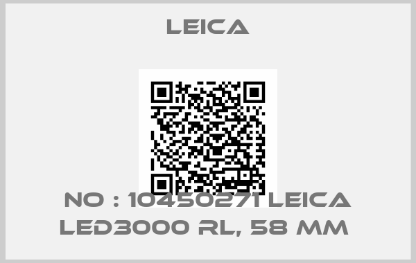 Leica-No : 10450271 Leica LED3000 RL, 58 mm 