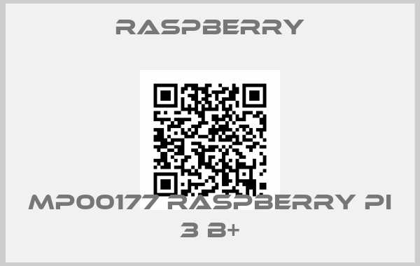 Raspberry-MP00177 RASPBERRY PI 3 B+