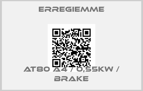 Erregiemme-AT80 A4 / 0,55KW / BRAKE