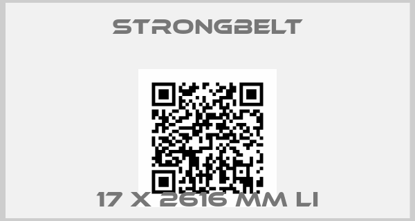 STRONGBELT-17 x 2616 mm Li