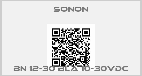 Sonon-BN 12-30 BLA 10-30VDC