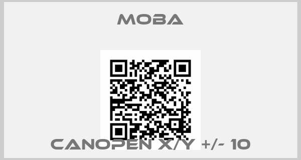 Moba-CANopen X/Y +/- 10
