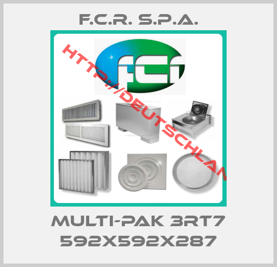 F.C.R. S.p.A.-MULTI-PAK 3RT7 592x592x287