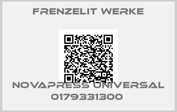 Frenzelit Werke-NOVAPRESS UNIVERSAL 0179331300 