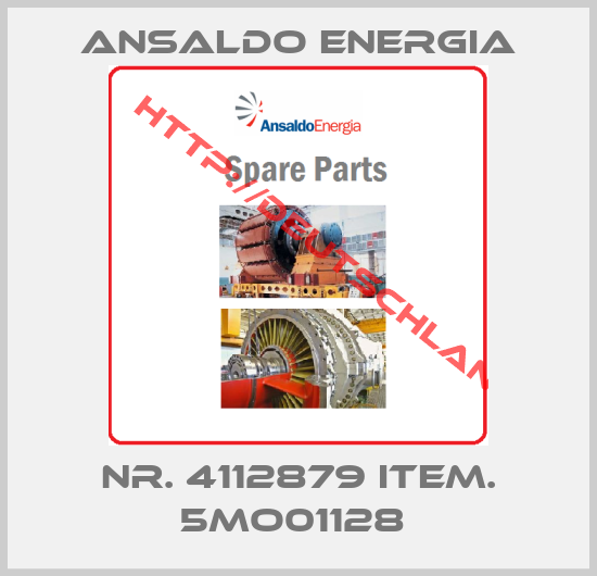 ANSALDO ENERGIA-NR. 4112879 ITEM. 5MO01128 