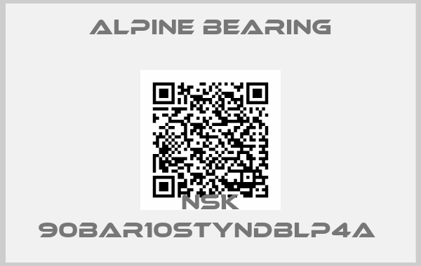 Alpine bearing-NSK 90BAR10STYNDBLP4A 