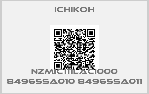 Ichikoh-NZMIC111LACI000 84965SA010 84965SA011