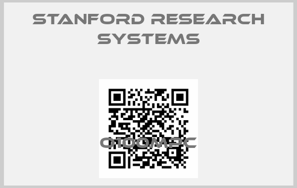 stanford research systems-O100MPC
