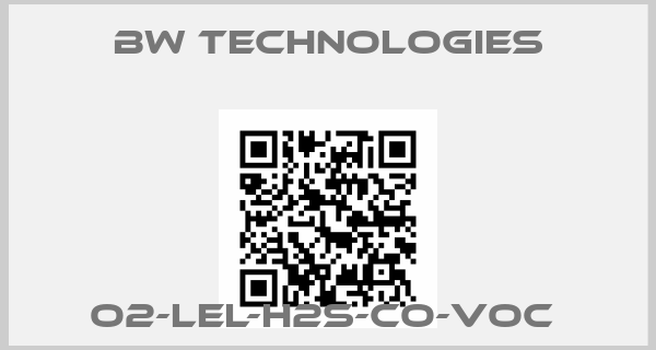 BW Technologies-O2-LEL-H2S-CO-VOC 