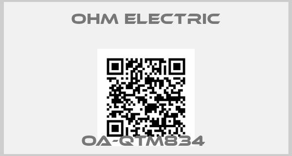 OHM Electric-OA-QTM834 