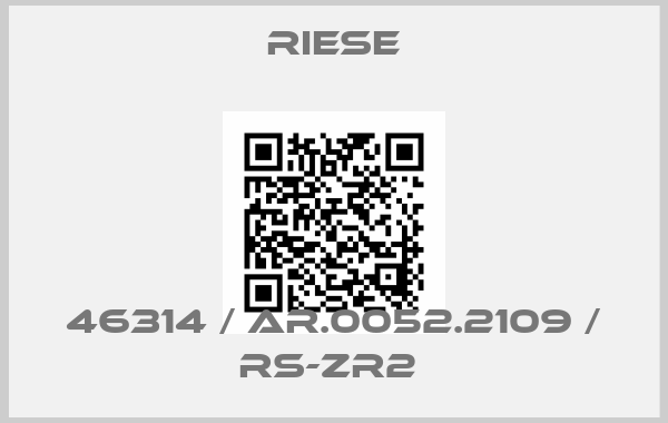 Riese-46314 / AR.0052.2109 / RS-ZR2 