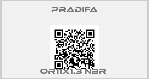 pradifa-OR11X1.3 NBR 