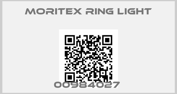 MORITEX RING LIGHT-00984027 
