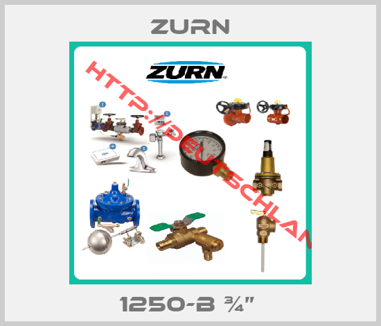 Zurn-1250-B ¾” 