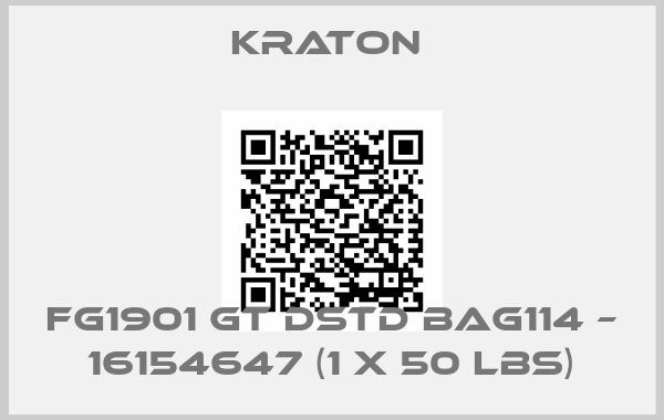 KRATON -FG1901 GT DSTD BAG114 – 16154647 (1 x 50 lbs)