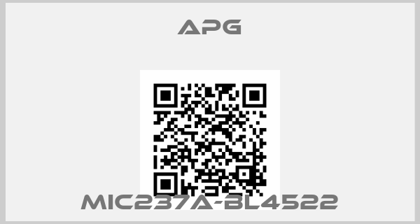 APG-MIC237A-BL4522