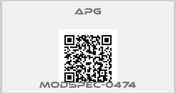 APG-MODSPEC-0474