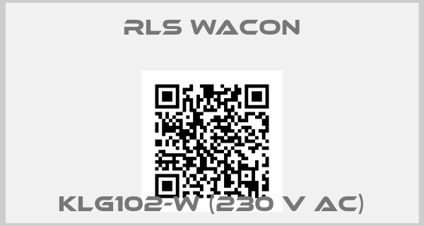 RLS Wacon-KLG102-W (230 V AC)