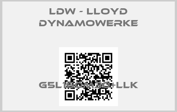 LDW - Lloyd Dynamowerke-G5L160M30+LLK