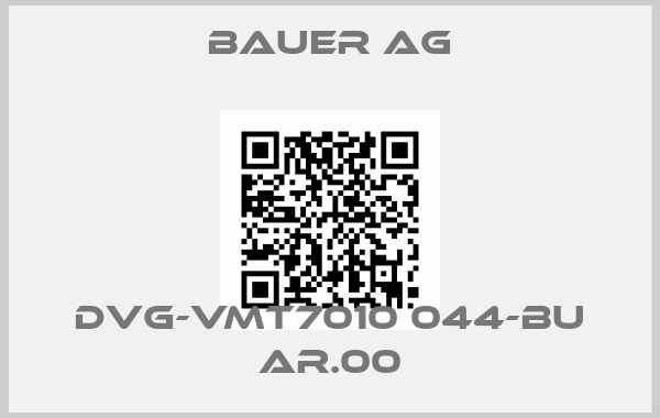 BAUER AG-DVG-VMT7010 044-BU AR.00