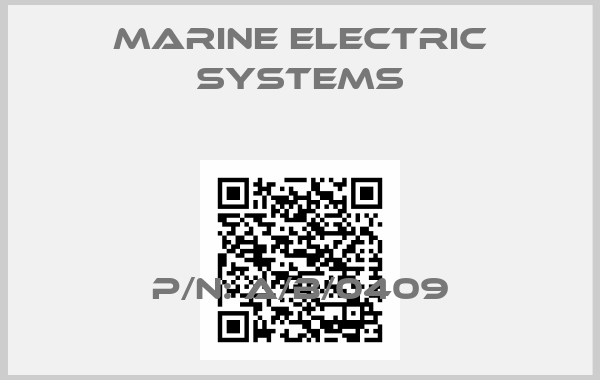 Marine Electric Systems-P/N: A/B/0409