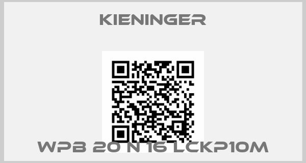 Kieninger-WPB 20 N 16 LCKP10M