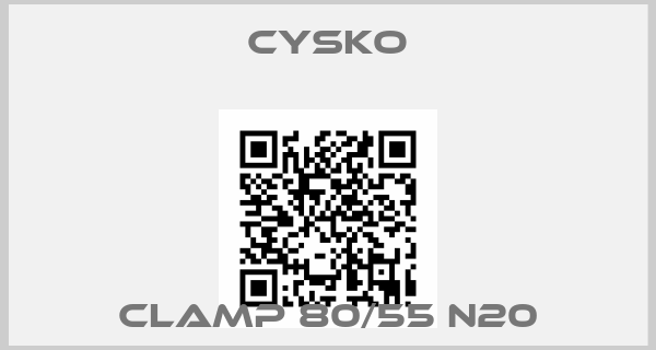 CYSKO-CLAMP 80/55 N20