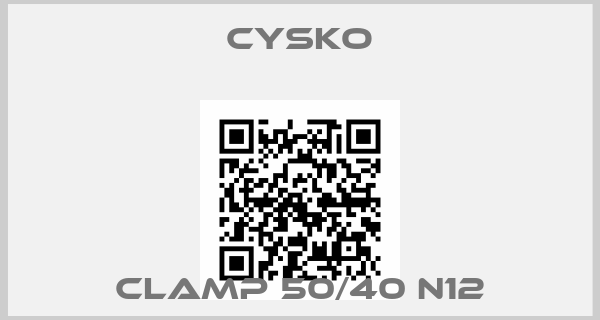 CYSKO-CLAMP 50/40 N12