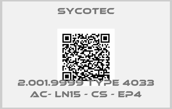 SycoTec-2.001.9999 Type 4033 AC- LN15 - CS - EP4