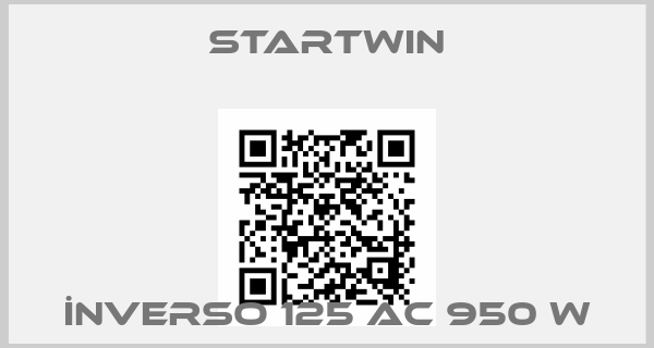 Startwin-İnverso 125 AC 950 W