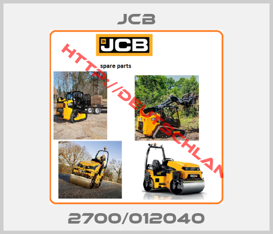 JCB-2700/012040
