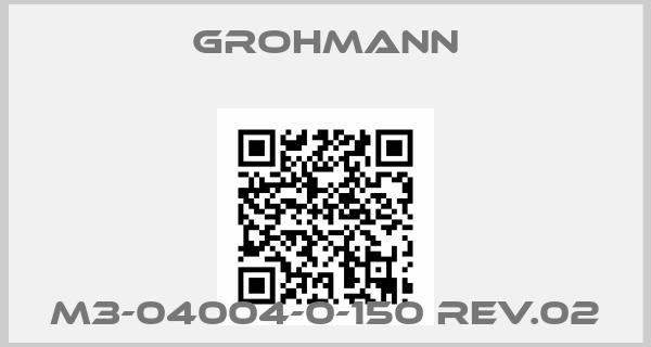 Grohmann-M3-04004-0-150 REV.02