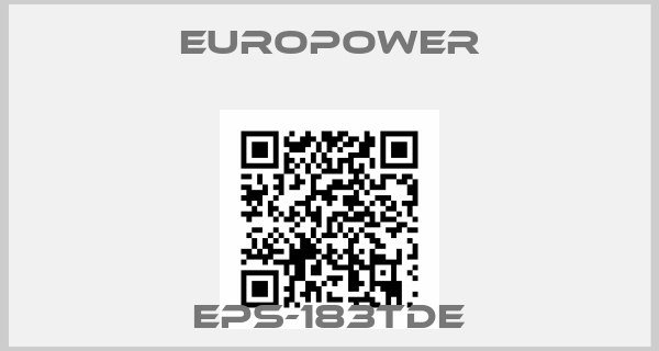 Europower-EPS-183TDE