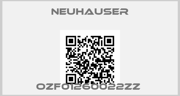 Neuhauser-OZF01260022ZZ 