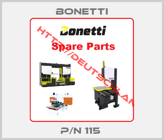 Bonetti-P/N 115 