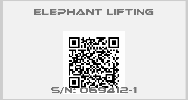 Elephant Lifting-S/N: 069412-1