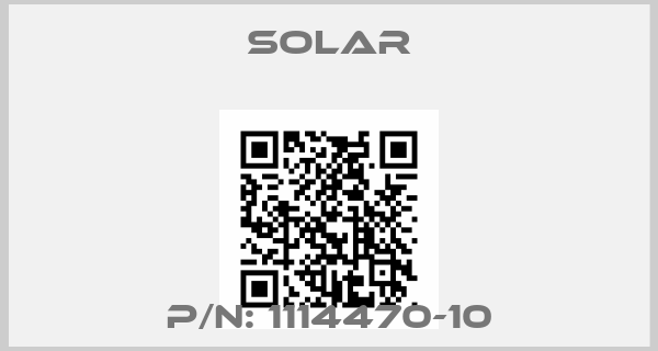 SOLAR-P/N: 1114470-10