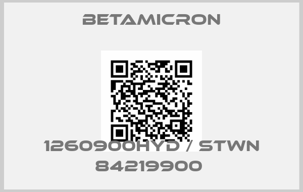 Betamicron-1260900HYD / STWN 84219900 