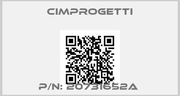 Cimprogetti-P/N: 20731652A 