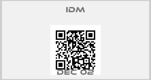 IDM-DEC 02