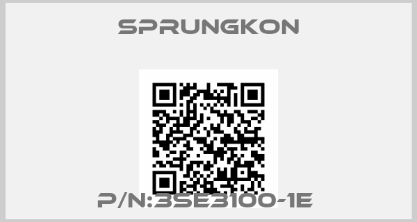 SPRUNGKON-P/N:3SE3100-1E 
