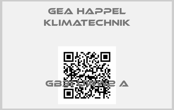 Gea Happel Klimatechnik-GB31 UWW2 A