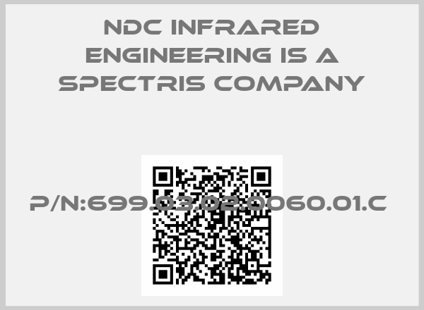 NDC Infrared Engineering is a Spectris company-P/N:699.03.02.0060.01.C 